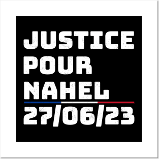 Justice Pour Nahel France Color Strip .dns Posters and Art